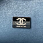 chanel a01113 flap handbag classic bag lambskin sky blue silver 008 luxibags.ru .jpg
