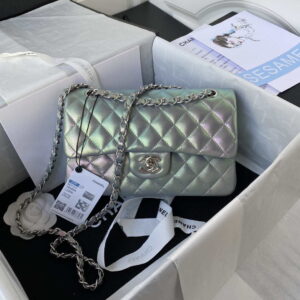 chanel a01113 flap handbag classic bag lambskin sliver 001 luxibags.ru .jpg
