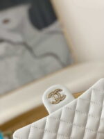 chanel a01113 flap handbag classic bag white lambskin gold with ball 003 luxibags.ru .jpg