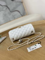 chanel a01113 flap handbag classic bag white lambskin gold with ball 006 luxibags.ru .jpg