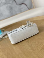 chanel a01113 flap handbag classic bag white lambskin gold with ball 007 luxibags.ru .jpg