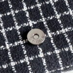 chanel a1116 mini flap classic handbag tweed silver tone metal black 008 luxibags.ru .jpg