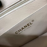 chanel a35200 mini flap bag 17cm grained calfskin apricot 009 luxibags.ru .jpg