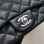 chanel a35200 mini flap bag 17cm grained calfskin black gold 003 luxibags.ru .jpg