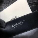 chanel a35200 mini flap bag 17cm grained calfskin black gold 009 luxibags.ru .jpg