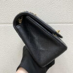 chanel a35200 mini flap bag 17cm grained calfskin black gold 012 luxibags.ru .jpg