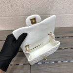 chanel a35200 mini flap bag 17cm grained calfskin white 008 luxibags.ru .jpg
