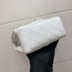 chanel a35200 mini flap bag 17cm grained calfskin white 014 luxibags.ru .jpg