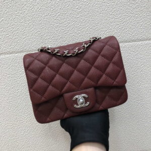 chanel a35200 mini flap bag 17cm grained calfskin wine red gold 001 luxibags.ru .jpg