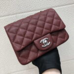 chanel a35200 mini flap bag 17cm grained calfskin wine red gold 003 luxibags.ru .jpg