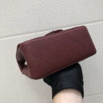 chanel a35200 mini flap bag 17cm grained calfskin wine red gold 005 luxibags.ru .jpg