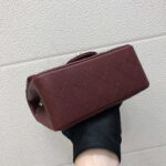 chanel a35200 mini flap bag 17cm grained calfskin wine red gold 014 luxibags.ru .jpg