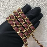 chanel a35200 mini flap bag 17cm grained calfskin wine red gold 015 luxibags.ru .jpg