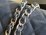 chanel a58600 large classic handbag grained shiny calfskin navy blue sliver 003 luxibags.ru .jpg