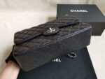 chanel a58600 large flap handbag classic bag grained shiny calfskin gold black 005 luxibags.ru .jpg
