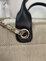 chanel a66941 large shopping bag a93786 clothing beige with black 4 luxibags.ru .jpg
