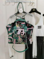 chanel a66941 large tote printed velvet wooden pearls gold tone metal green multicolour 004 luxibags.ru .jpg