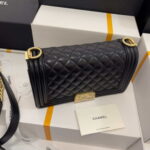 chanel a67086 boy handbag black lambskin leather gold 002 luxibags.ru .jpg