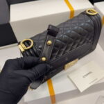 chanel a67086 boy handbag black lambskin leather gold 003 luxibags.ru .jpg