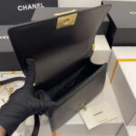 chanel a67086 boy handbag black lambskin leather gold 006 luxibags.ru .jpg