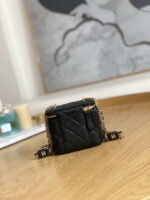 chanel a68101 mini vanity with chain lambskin gold black 002 luxibags.ru .jpg