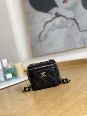 chanel a68101 small vanity with chain calfskin black 001 luxibags.ru .jpg