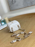 chanel a68101 small vanity with chain calfskin white 006 luxibags.ru .jpg