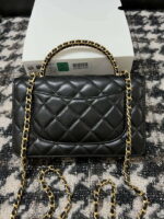 chanel a68113 woc wallet on chain with handle black shiny crumpled calfskin 03 luxibags.ru .jpg