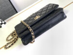 chanel a68115 woc wallet on chain with small flower handle black shiny crumpled lambskin 04 luxibags.ru .jpg