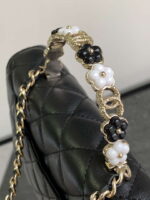 chanel a68115 woc wallet on chain with small flower handle black shiny crumpled lambskin 06 luxibags.ru .jpg