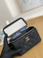 chanel a68130 vanity with chain grained calfskin gold black 008 luxibags.ru .jpg