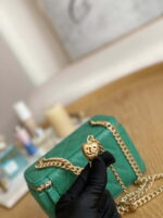 chanel a68130 vanity with chain grained calfskin gold green 003 luxibags.ru .jpg