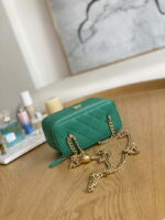 chanel a68130 vanity with chain grained calfskin gold green 004 luxibags.ru .jpg