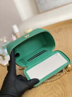 chanel a68130 vanity with chain grained calfskin gold green 008 luxibags.ru .jpg