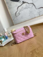 chanel a68130 vanity with chain grained calfskin gold pink 001 luxibags.ru .jpg