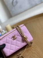 chanel a68130 vanity with chain grained calfskin gold pink 003 luxibags.ru .jpg