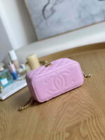 chanel a68130 vanity with chain grained calfskin gold pink 006 luxibags.ru .jpg