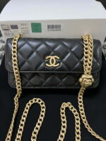 chanel a68341 flap classic bag woc camellia lambskin black 003 luxibags.ru .jpg