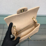 chanel a69900 mini flap bag grained calfskin apricot 008 luxibags.ru .jpg