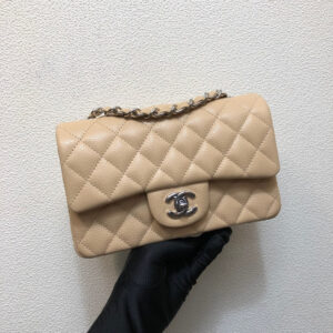 chanel a69900 mini flap bag grained calfskin apricot 010 luxibags.ru .jpg