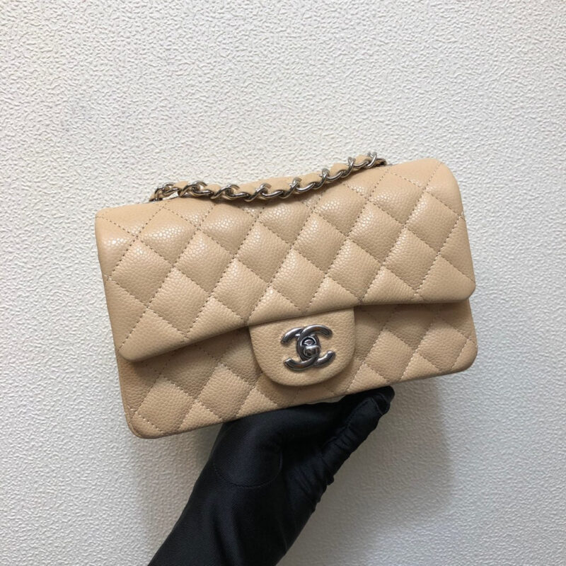 chanel a69900 mini flap bag grained calfskin apricot 010 luxibags.ru .jpg