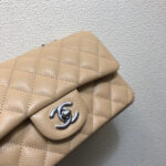 chanel a69900 mini flap bag grained calfskin apricot 012 luxibags.ru .jpg
