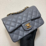 chanel a69900 mini flap bag grained calfskin gray 002 luxibags.ru .jpg