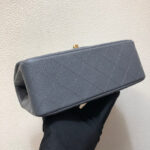 chanel a69900 mini flap bag grained calfskin gray 006 luxibags.ru .jpg