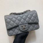 chanel a69900 mini flap bag grained calfskin gray 010 luxibags.ru .jpg