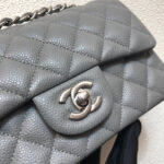 chanel a69900 mini flap bag grained calfskin gray 012 luxibags.ru .jpg