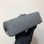 chanel a69900 mini flap bag grained calfskin gray 015 luxibags.ru .jpg