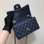 chanel a69900 mini flap bag grained calfskin navy blue 007 luxibags.ru .jpg