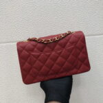 chanel a69900 mini flap bag grained calfskin red 002 luxibags.ru .jpg