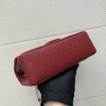chanel a69900 mini flap bag grained calfskin red 005 luxibags.ru .jpg